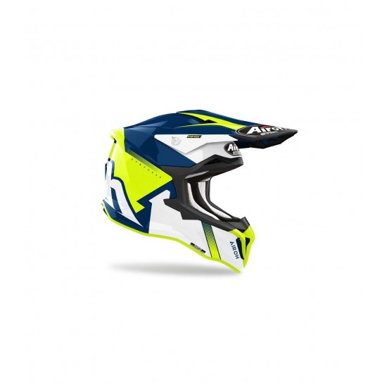 Casca Airoh Strycker BLAZER YELLOW GLOSS Casca Airoh Strycker BLAZER YELLOW GLOSS
