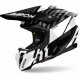 Casca Airoh Twist 3 Thunder Black White Casca Airoh Twist 3 Thunder Black White