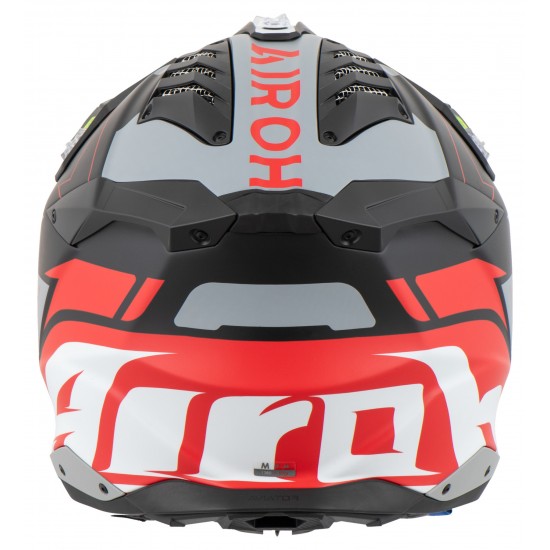 Casca Airoh Aviator 3 SPIN RED MATT