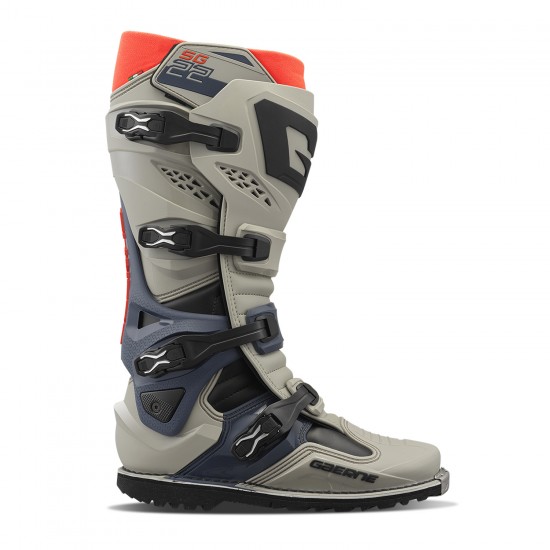 Cizme Gaerne SG22 Gore-Tex Enduro Rocky Sunset Grey Blue Orange Cizme Gaerne SG22 Gore-Tex Enduro Rocky Sunset Grey Blue Orange