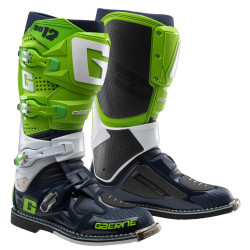 Cizme Gaerne SG12 Fluo Green White Navy Cizme Gaerne SG12 Fluo Green White Navy