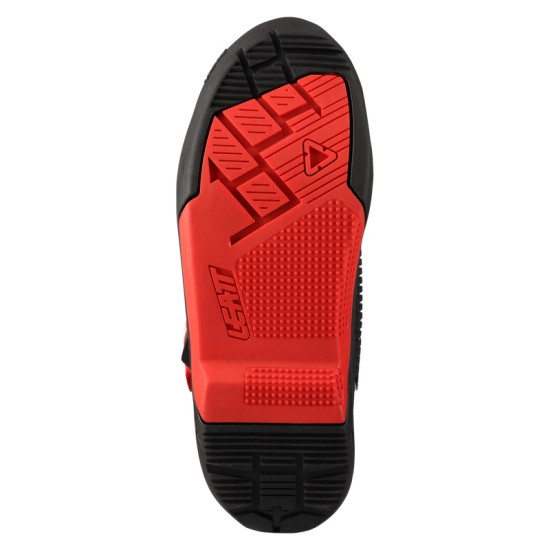 Cizme Leatt 3.5 Red Black