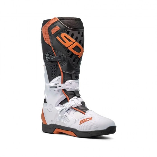 Cizme Sidi Crossair White Black Bronze