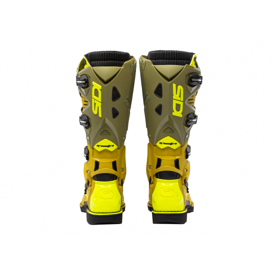 Cizme Sidi Crossfire 3 Olive Green Fluo Yellow 2026 Cizme Sidi Crossfire 3 Olive Green Fluo Yellow 2026