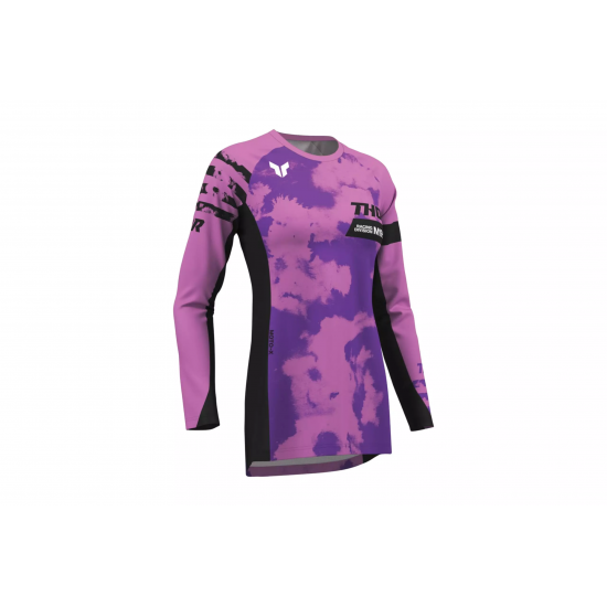 Tricou dama Thor Launchmode Bleach Black Orchid