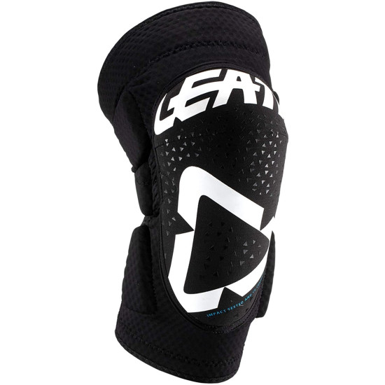 Genunchiere Leatt 3DF 5.0 Black White