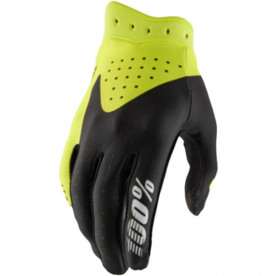 Manusi 100% ITrack Black Fluo Yellow