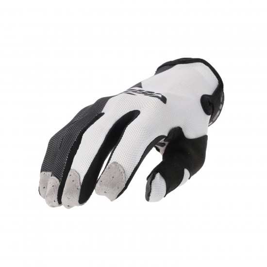Manusi Acerbis MX-P 2.0 Vented Black White Manusi Acerbis MX-P 2.0 Vented Black White