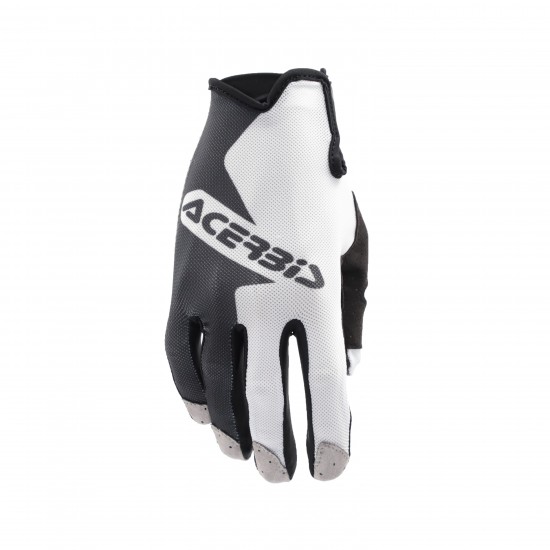 Manusi Acerbis MX-P 2.0 Vented Black White Manusi Acerbis MX-P 2.0 Vented Black White