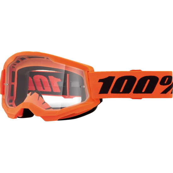 Ochelari copii 100% Strata Orange Clear