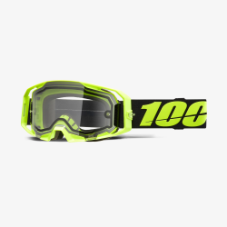 Ochelari 100% Armatic Enduro Lentila dubla Neon Yellow