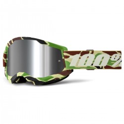 Ochelari 100% Strata 2 WAR CAMO Mirror Silver