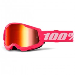 Ochelari 100% Strata 2 PINK Mirror Red Ochelari 100% Strata 2 PINK Mirror Red