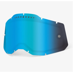 Lentila ochelari 100% generatia 2 snow dubla ventilata Mirror Blue Lentila ochelari 100% generatia 2 snow dubla ventilata Mirror Blue