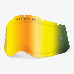 Lentila ochelari 100% generatia 2 snow dubla ventilata Mirror Gold Lentila ochelari 100% generatia 2 snow dubla ventilata Mirror Gold