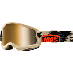 Ochelari 100% Strata 2 Kombat Mirror Gold Ochelari 100% Strata 2 Kombat Mirror Gold