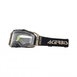 Ochelari Acerbis Vulcan Enduro Black Brown Lentila Dubla