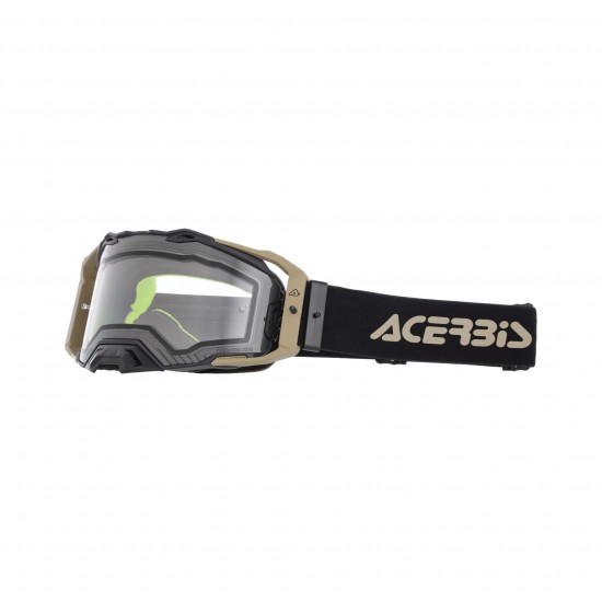 Ochelari Acerbis Vulcan Enduro Black Brown Lentila Dubla