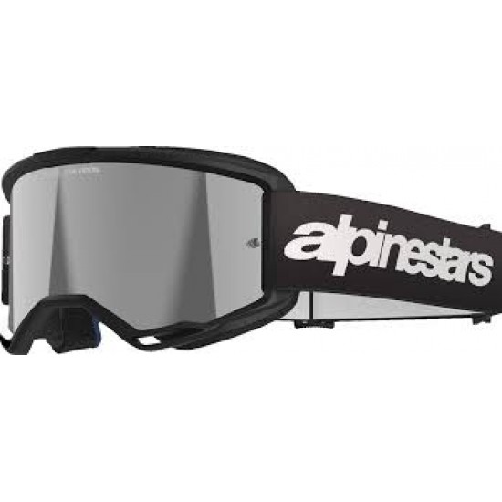 Ochelari Alpinestars Vision 3 Wordmark Black Mirror Silver Ochelari Alpinestars Vision 3 Wordmark Black Mirror Silver