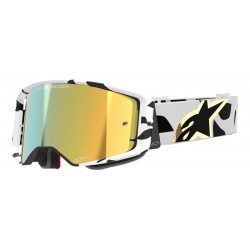 Ochelari Alpinestars Supertech Corp White Gold Mirror Ochelari Alpinestars Supertech Corp White Gold Mirror