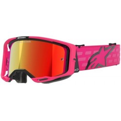 Ochelari Alpinestars Vision 8 Corp Pink Mirror Red Ochelari Alpinestars Vision 8 Corp Pink Mirror Red