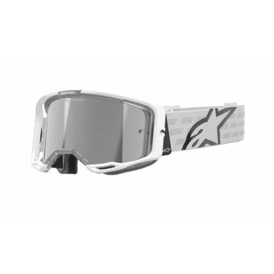 Ochelari Alpinestars Vision 8 Corp White Mirror Silver Ochelari Alpinestars Vision 8 Corp White Mirror Silver