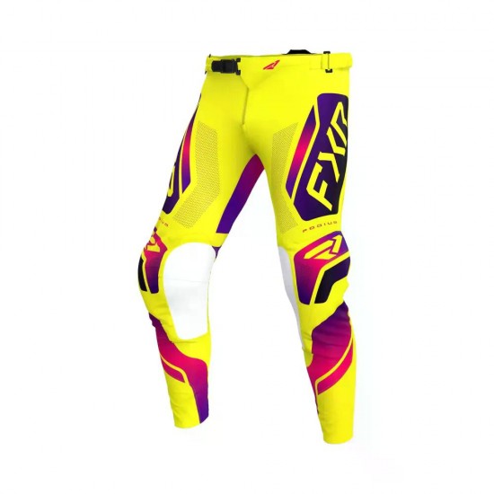 Pantaloni FXR Podium Relay MX26 Yellow Razz Black