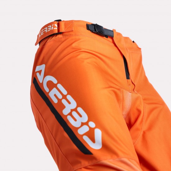 Pantaloni Acerbis MX Linear Lugo Orange White Pantaloni Acerbis MX Linear Lugo Orange White
