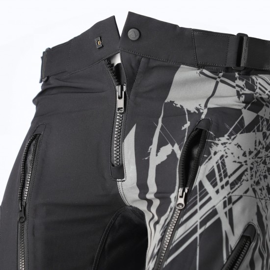Pantaloni moto Rally Acerbis Race IN Black Grey Pantaloni moto Rally Acerbis Race IN Black Grey