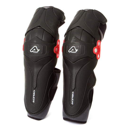 Genunchiere ACERBIS X-Strong Black Red