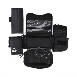 Borseta Acerbis Impact Logo Black White Borseta Acerbis Impact Logo Black White