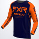 Tricou FXR Off-Road Black Midnight Orange