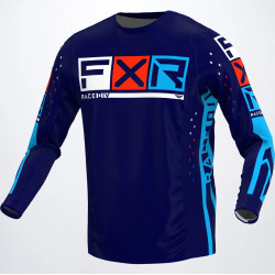Tricou FXR Podium LE MX Navy Cyan Tricou FXR Podium LE MX Navy Cyan