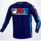 Tricou FXR Podium LE MX Navy Cyan