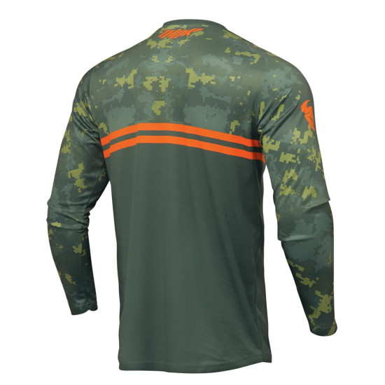 Tricou Thor Sector Digi Forest Green Camo