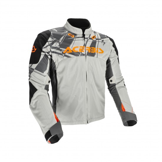 Geaca moto Rally Acerbis Race Mesh Orange Grey Geaca moto Rally Acerbis Race Mesh Orange Grey