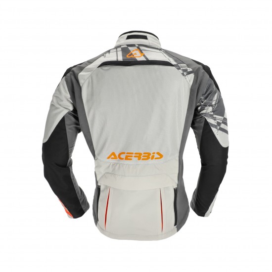 Geaca moto Rally Acerbis Race Mesh Orange Grey Geaca moto Rally Acerbis Race Mesh Orange Grey