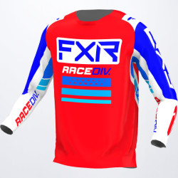 Tricou FXR Clutch Pro Red Royal Blue Tricou FXR Clutch Pro Red Royal Blue