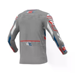 Tricou FXR Podium Gladiator MX25 Grey White Red Tricou FXR Podium Gladiator MX25 Grey White Red