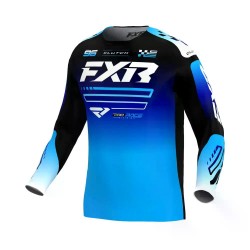 Tricou FXR Clutch MX26 Blue Black White