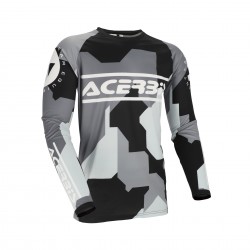Tricou Acerbis MX Linear Sumbawa Black Grey Tricou Acerbis MX Linear Sumbawa Black Grey