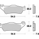 Placute frana fata KTM 125/530 98-25 Moto-Master 12 Nitro