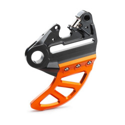Brake caliper support w. brake disc guar Brake caliper support w. brake disc guar