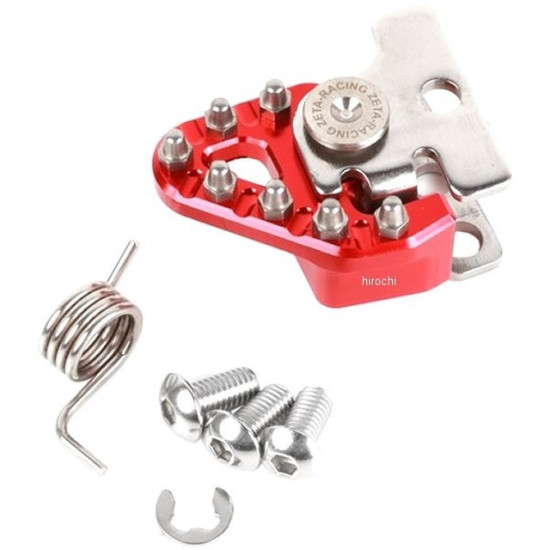 Varf pedala frana Zeta Trigger Red