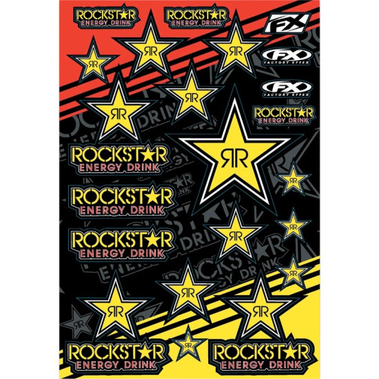 Kit stickere Rockstar 4MX