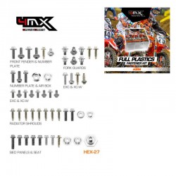 Kit suruburi plastice KTM 125/500 12-16 4MX Kit suruburi plastice KTM 125/500 12-16 4MX