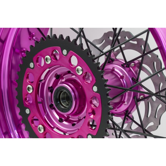 Set roti supermoto KTM 17X3.5 17X5 Pink XMoto