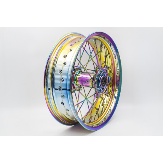Set roti supermoto KTM 17X3.5 17X5 Rainbow XMoto
