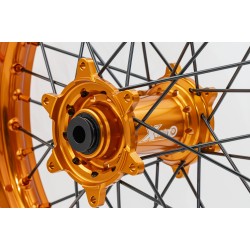 Roata spate enduro 18x2.15 KTM 04-25 XMoto Orange