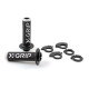 Mansoane decupate lock-on 2T/4T X-GRIP Black White